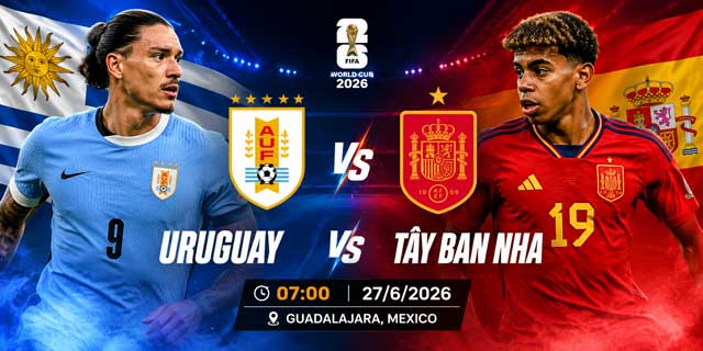Thông tin trận đấu Uruguay vs Tây Ban Nha